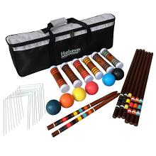 Sportscraft Heritage 2024 edition bocce croquet set 4 person